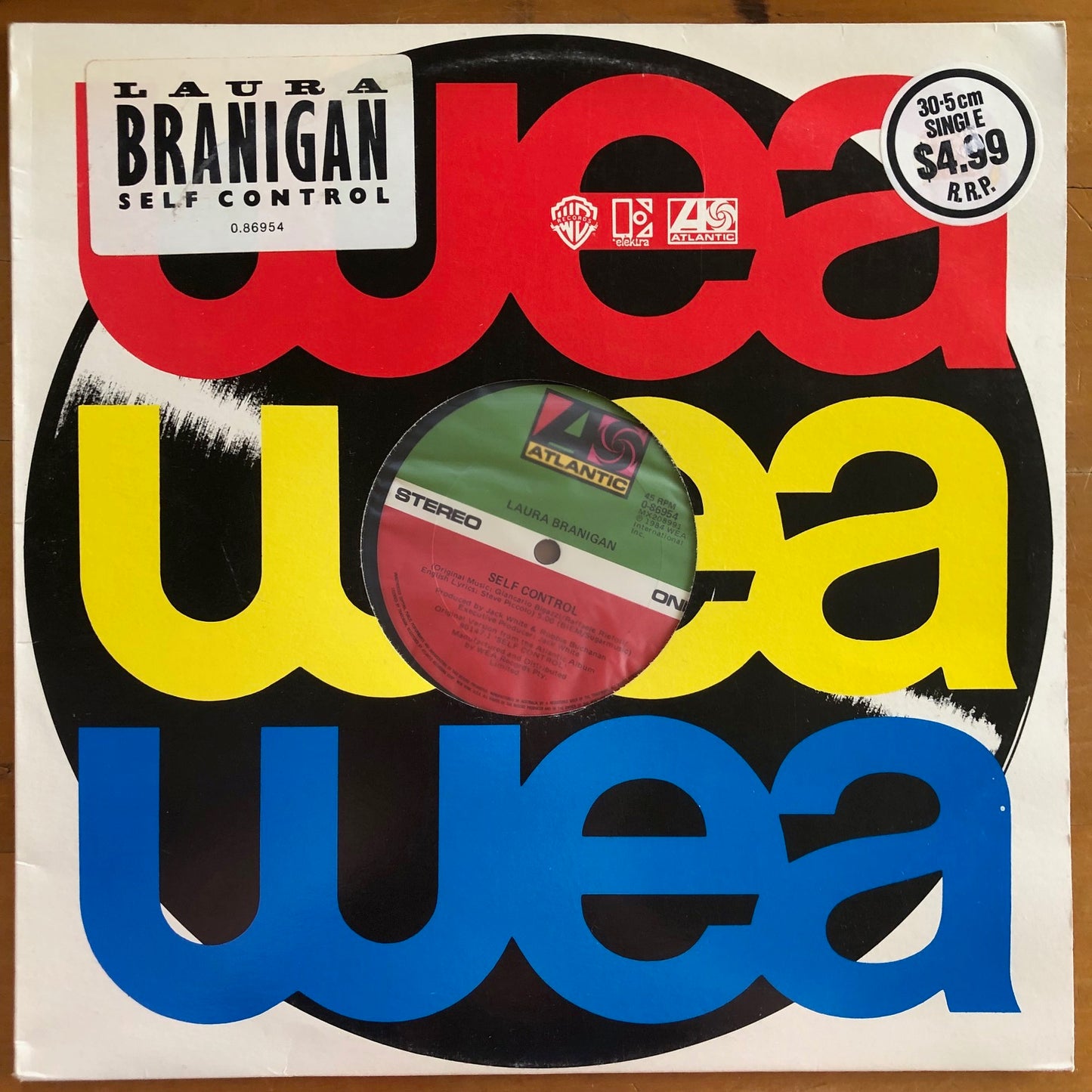 Laura Branigan - Self Control (12" single)