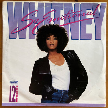 Whitney Houston - So Emotional (12" single)