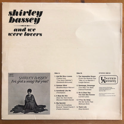 Shirley Bassey - And We Were Lovers