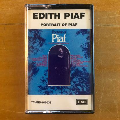 Edith Piaf - Portrait Of Piaf (cassette)