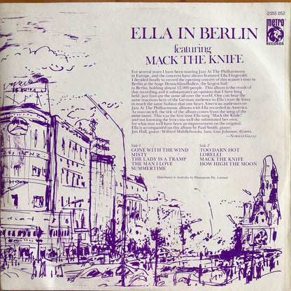 Ella Fitzgerald - Mack the Knife - Ella in Berlin