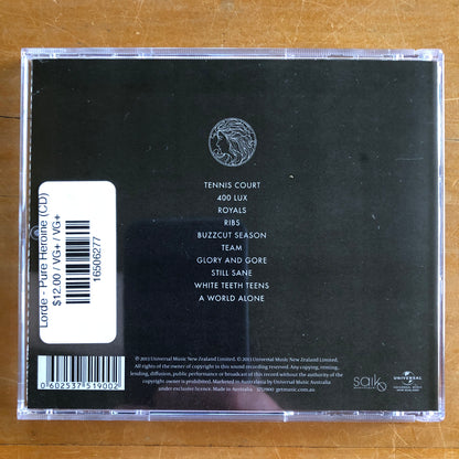 Lorde - Pure Heroine (CD)