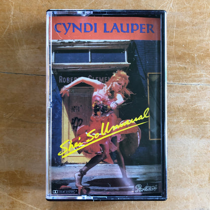 Cyndi Lauper - She's So Unusual (cassette)