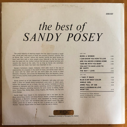 Sandy Posey - The Best Of Sandy Posey