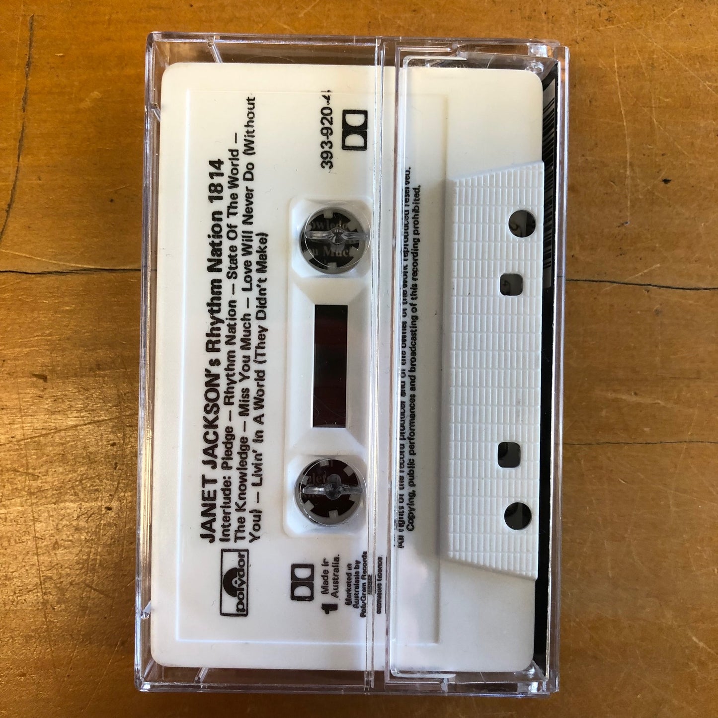 Janet Jackson - Rhythm Nation 1814 (cassette)