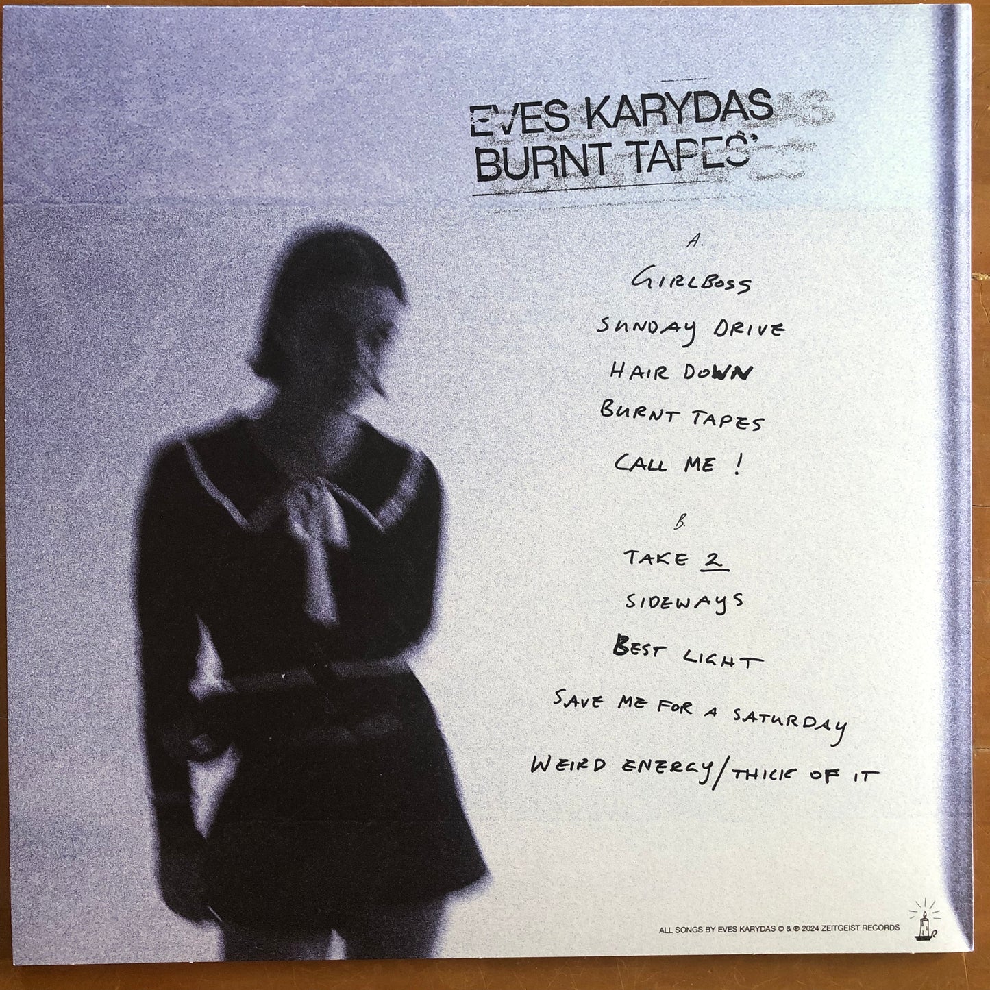 Eves Karydas - Burnt Tapes *signed copy*