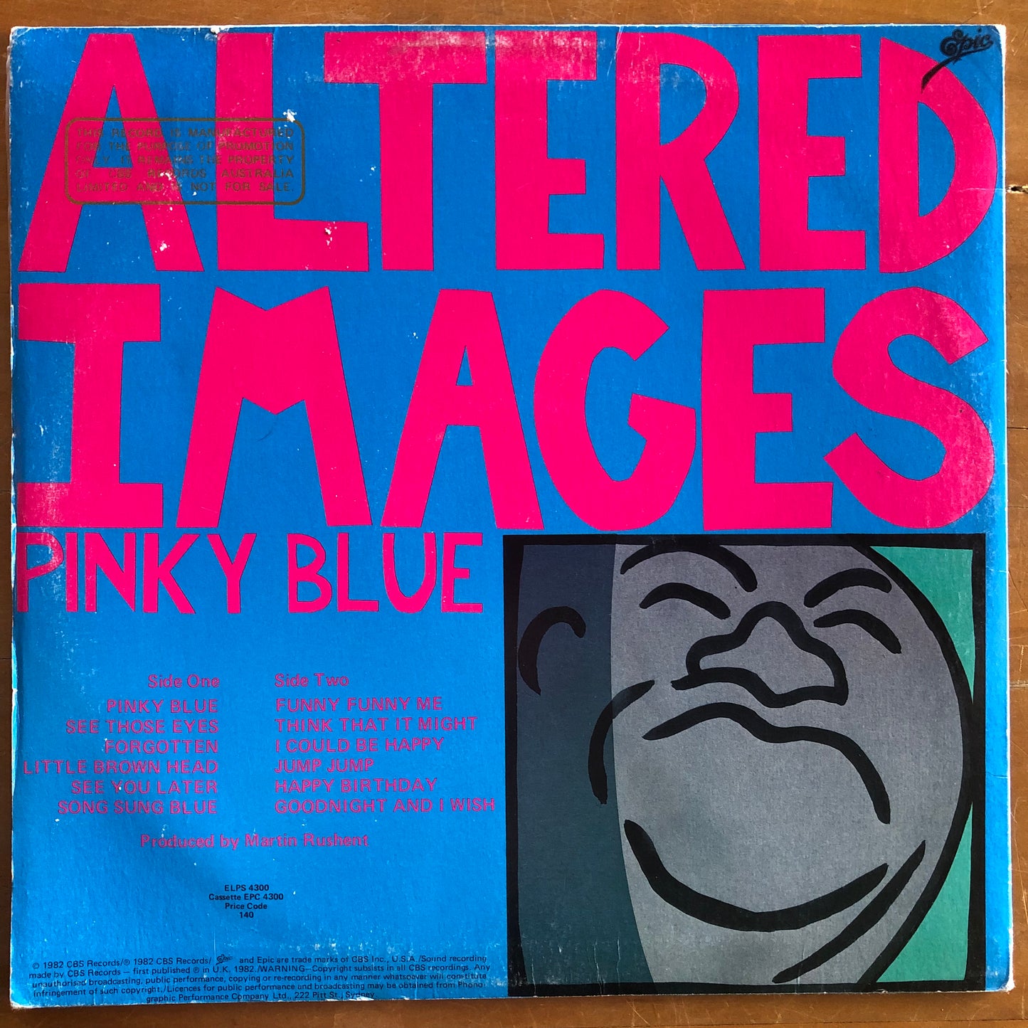 Altered Images - Pinky Blue