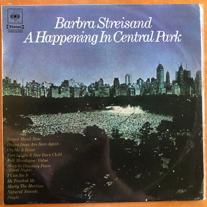 Barbra Streisand - A Happening In Central park