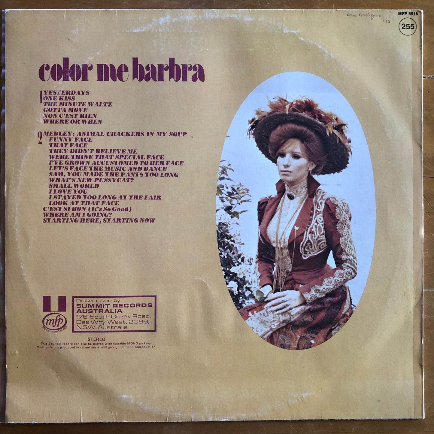 Barbra Streisand - Colour Me Barbra