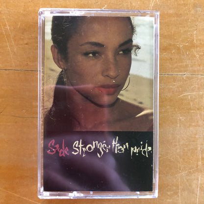 Sade - Stronger Than Pride (cassette)