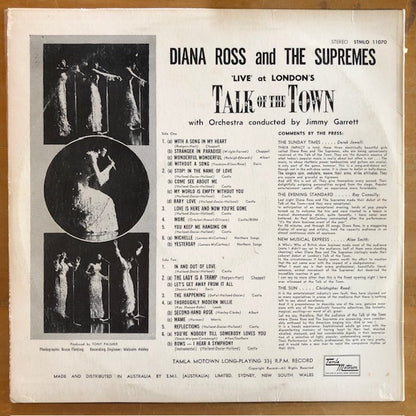 Diana Ross & The Supremes - 'Live' at London's Talk Of The Town