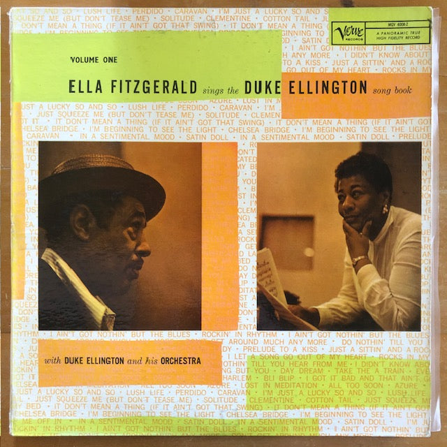 Ella Fitzgerald - Sings the Duke Ellington Songbook: Vol.1 (2xLP)