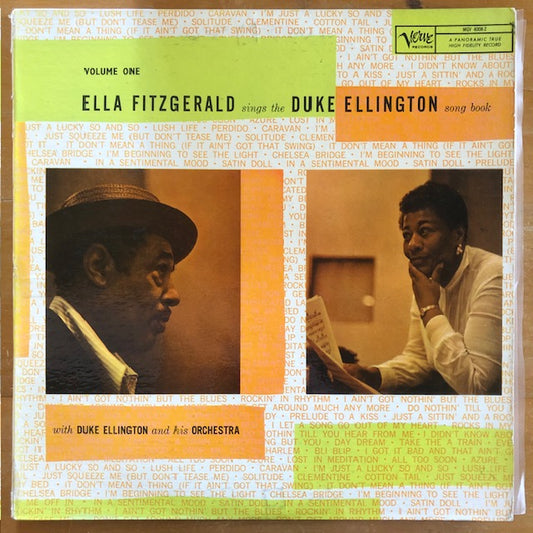 Ella Fitzgerald - Sings the Duke Ellington Songbook: Vol.1 (2xLP)