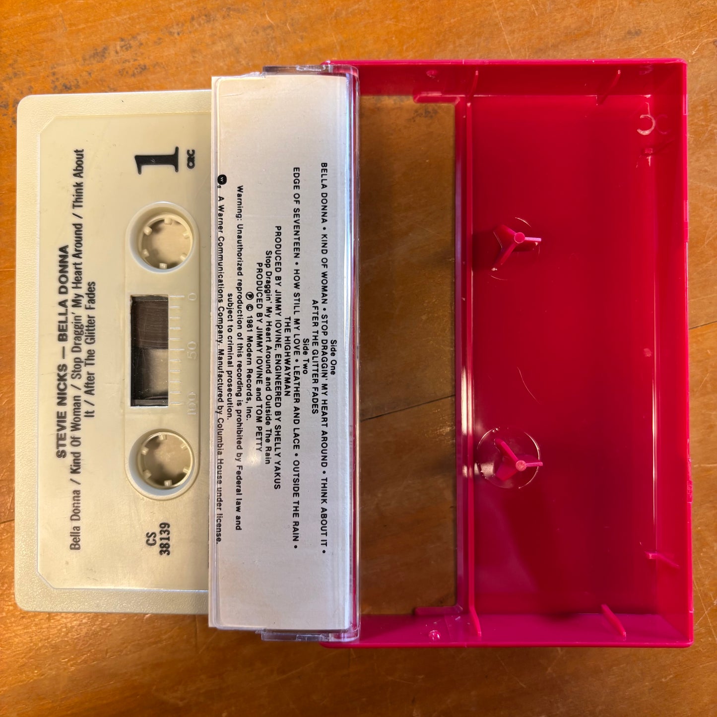 Stevie Nicks - Bella Donna (Cassette)