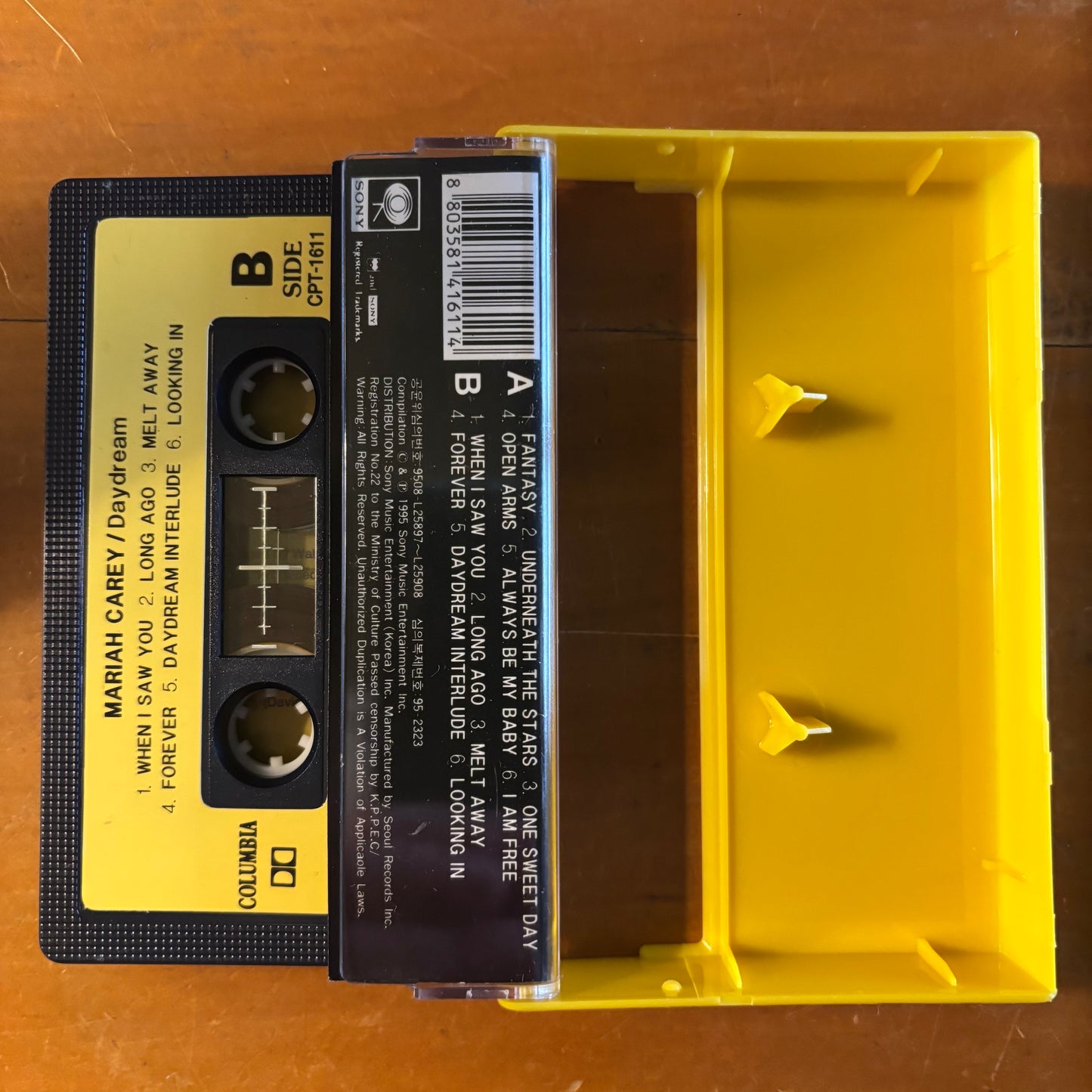 Mariah Carey - Daydream (cassette)