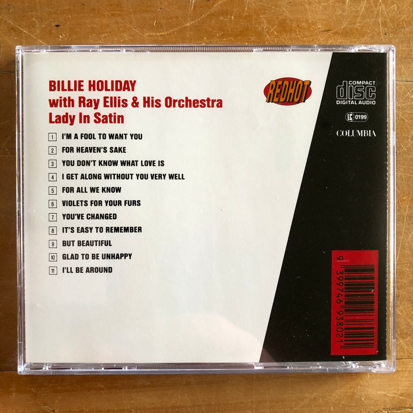 Billie Holiday - Lady in Satin (CD)