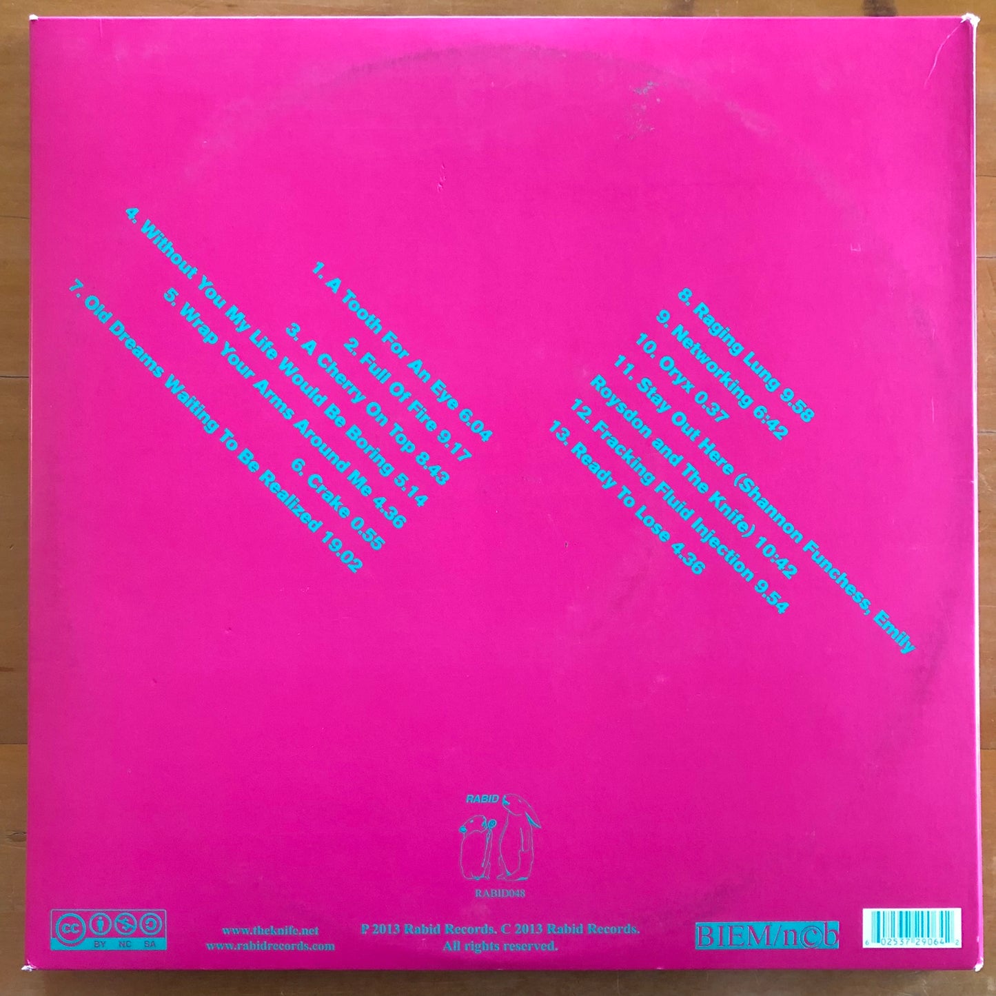 The Knife - Shaking The Habitual (3xLP + 2xCD)