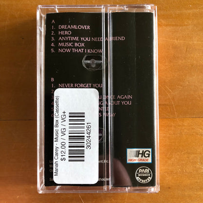Mariah Carey - Music Box (Cassette)