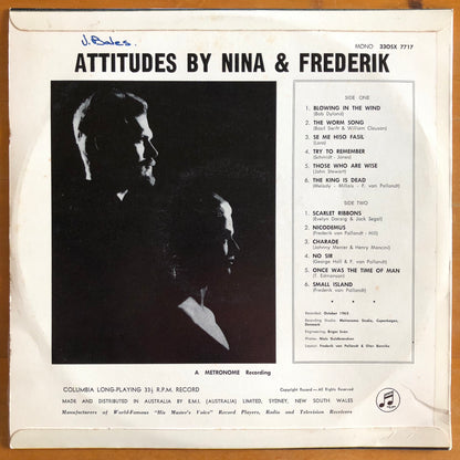 Nina & Frederick - Attitudes