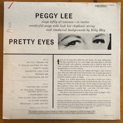 Peggy Lee - Pretty Eyes