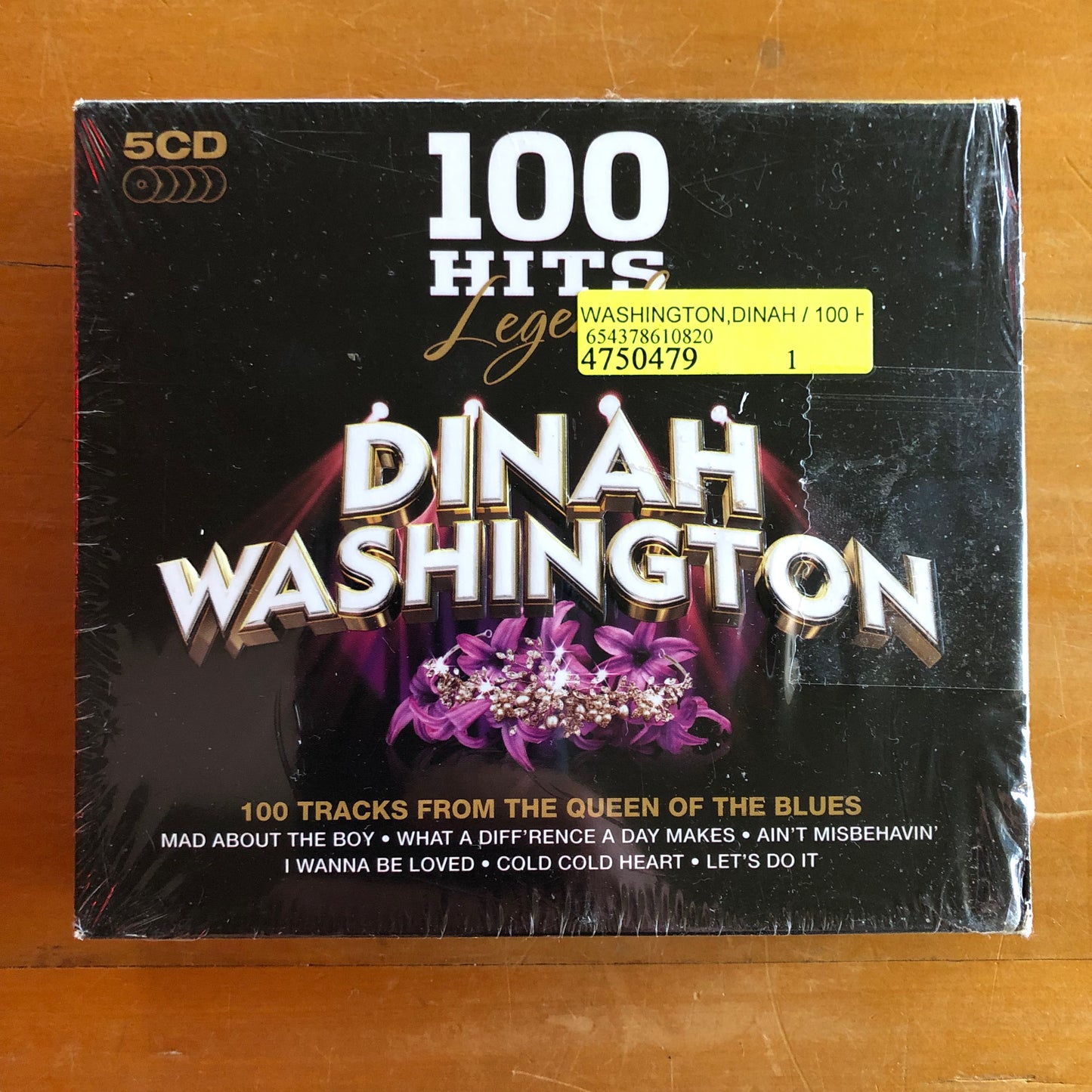 Dinah Washington - 100 Hits Legends (5CD)