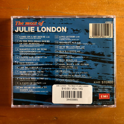 Julie London - The Most Of Julie London