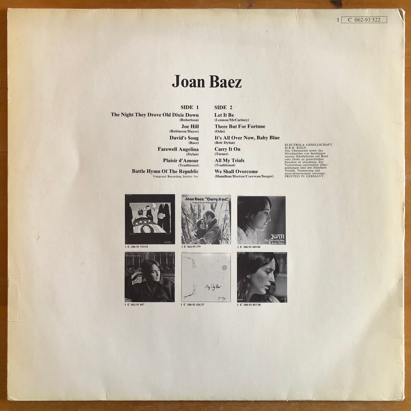 Joan Baez - Greatest Hits