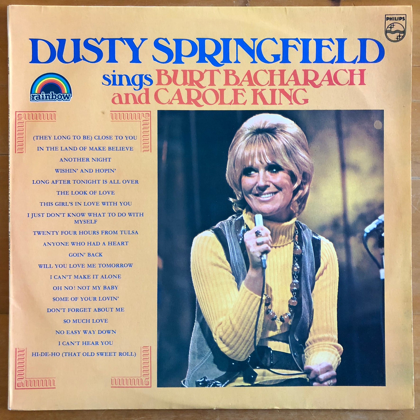 Dusty Springfield Sings Burt Bacharach And Carole King Suffragette Records