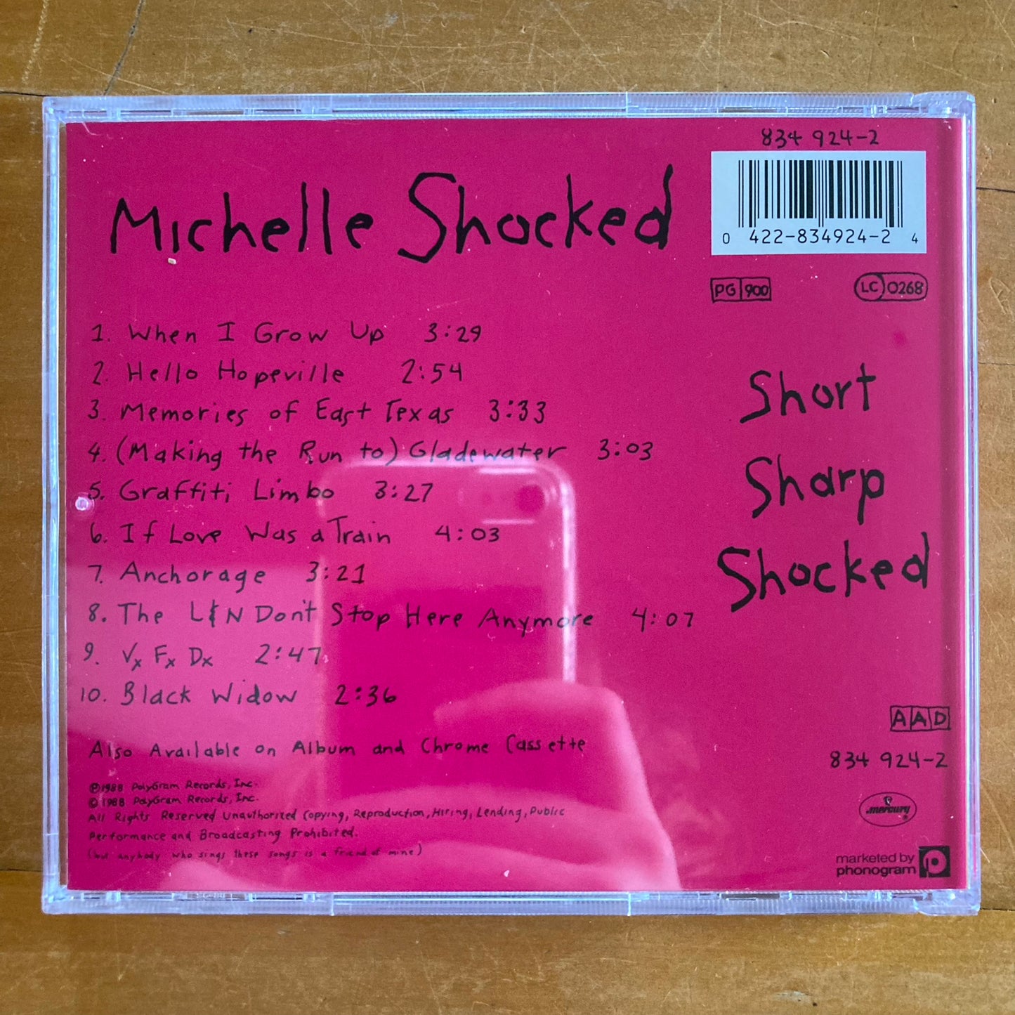 Michelle Shocked - Short Sharp Shocked (CD)