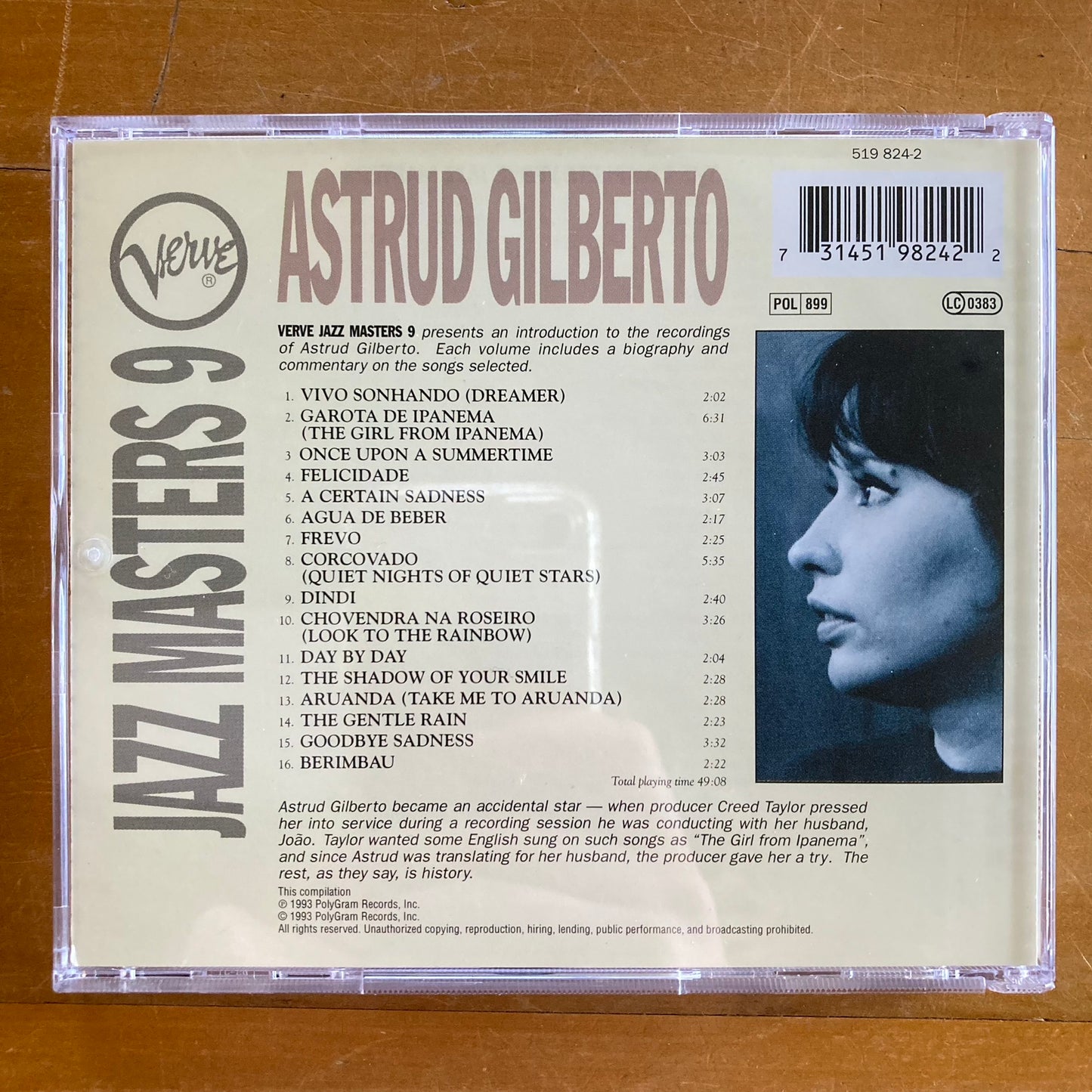 Astrud Gilberto - Verve Jazz Masters 9 (CD)