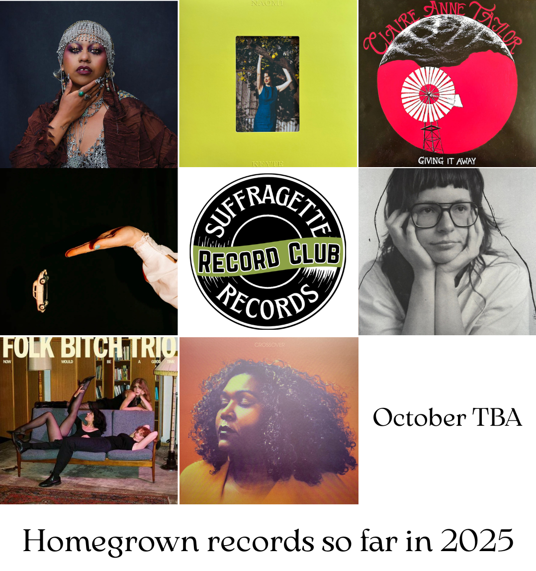 Suffragette Record Club: Homegrown Australian