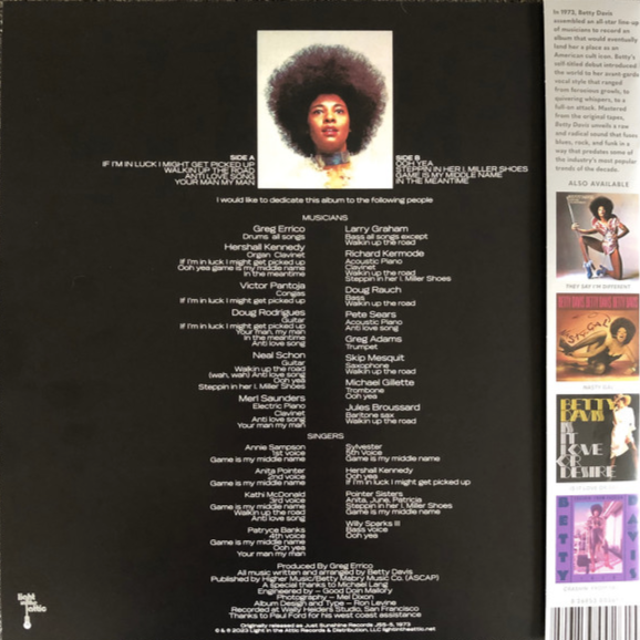 Betty Davis - Betty Davis