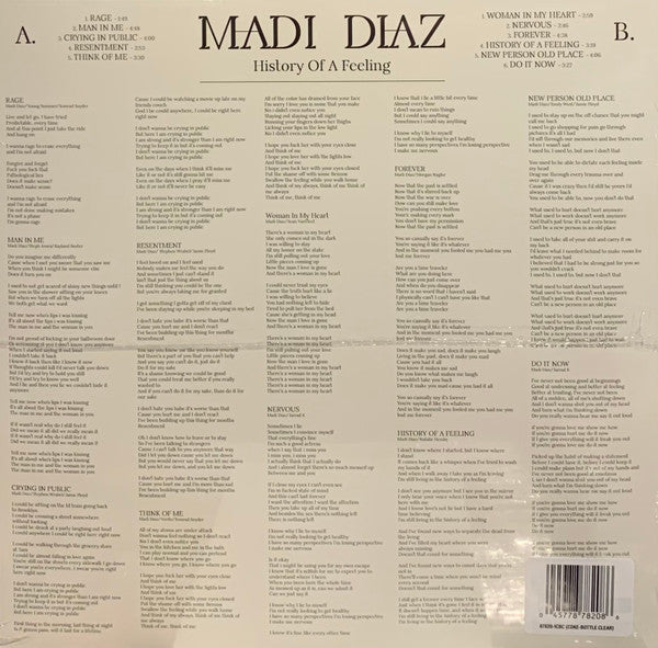 Madi Diaz - History Of A Feeling