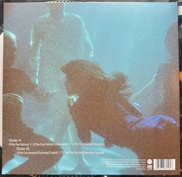 The Marias - No One Noticed 10"