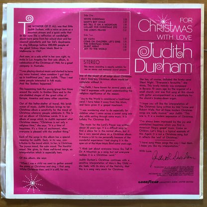 Judith Durham - For Christmas With Love