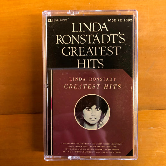 Linda Ronstadt - Linda Ronstadt's Greatest Hits (cassette)