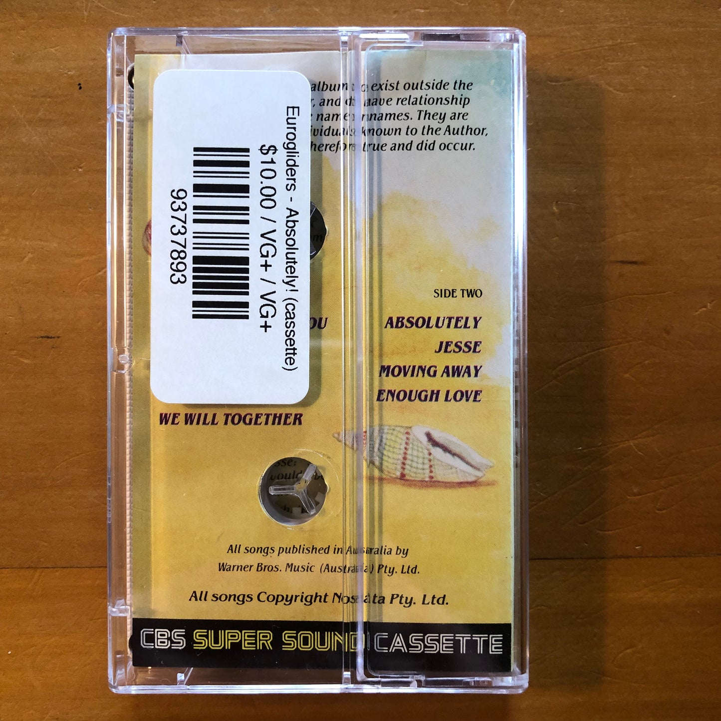 Eurogliders - Absolutely! (cassette)