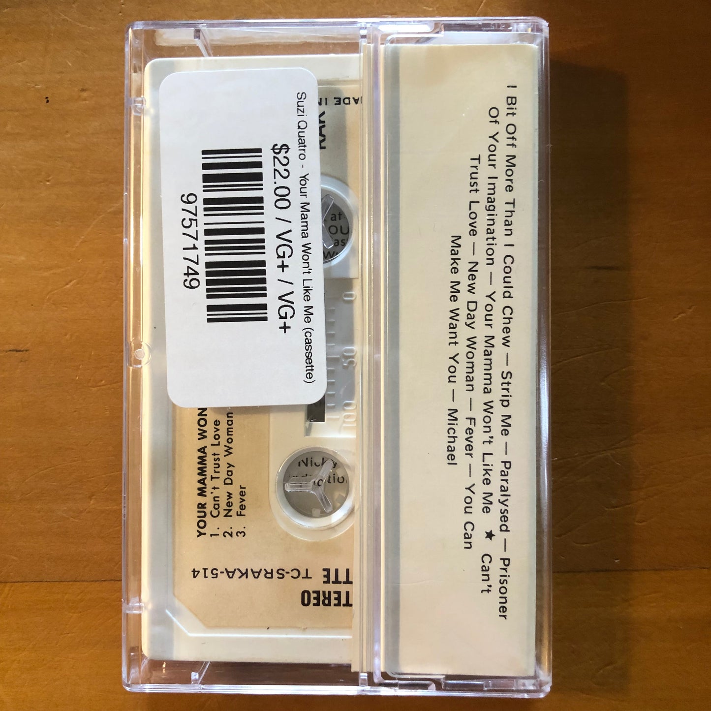 Suzi Quatro - Your Mama Won't Like Me (cassette)