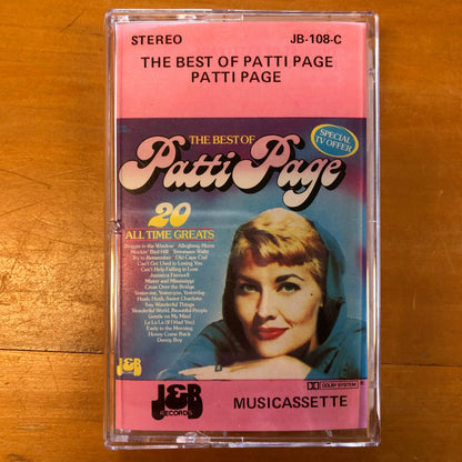 Patti Page - The Best Of Patti Page (cassette)
