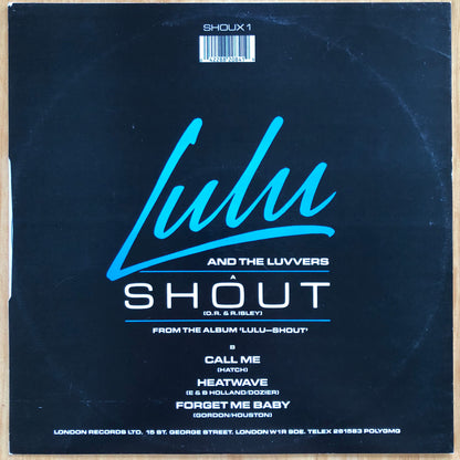 Lulu and the Luvvers - Shout (12" single)