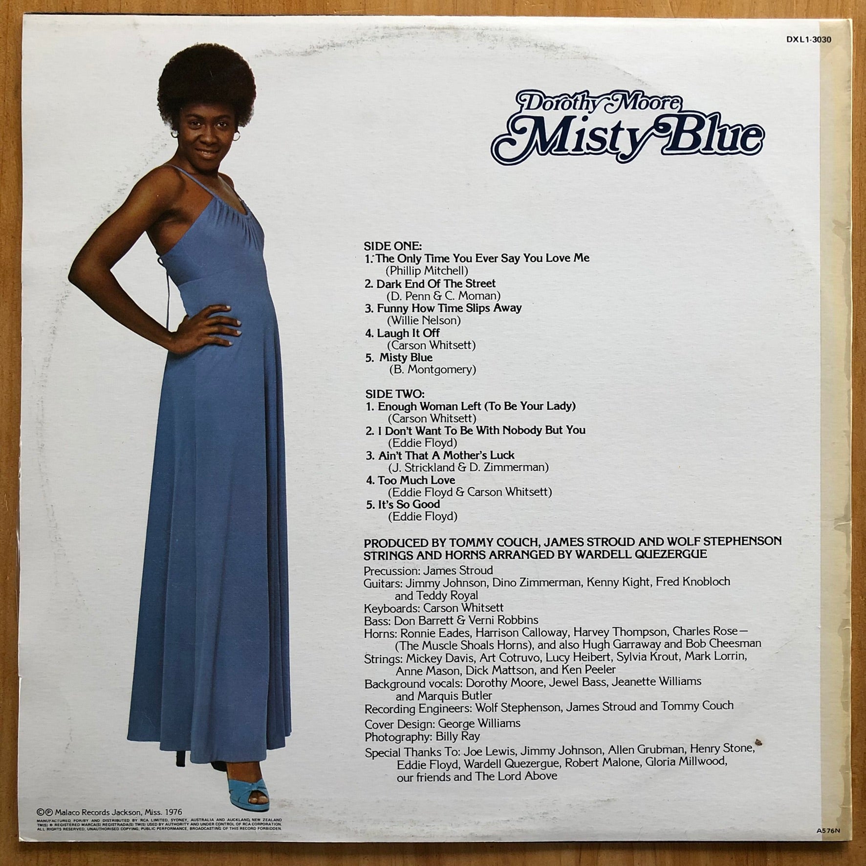 Dorothy Moore - Misty Blue – Suffragette Records