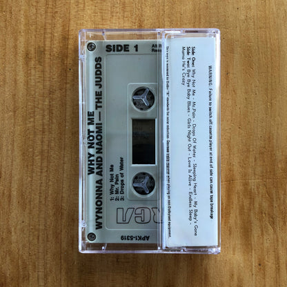 The Judds - Why Not Me (cassette)