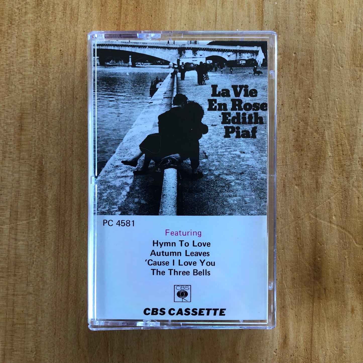 Edith Piaf - La Vie En Rose (cassette)