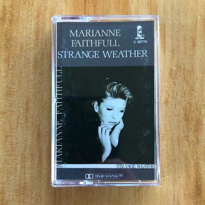 Marianne Faithfull - Strange Weather (cassette)