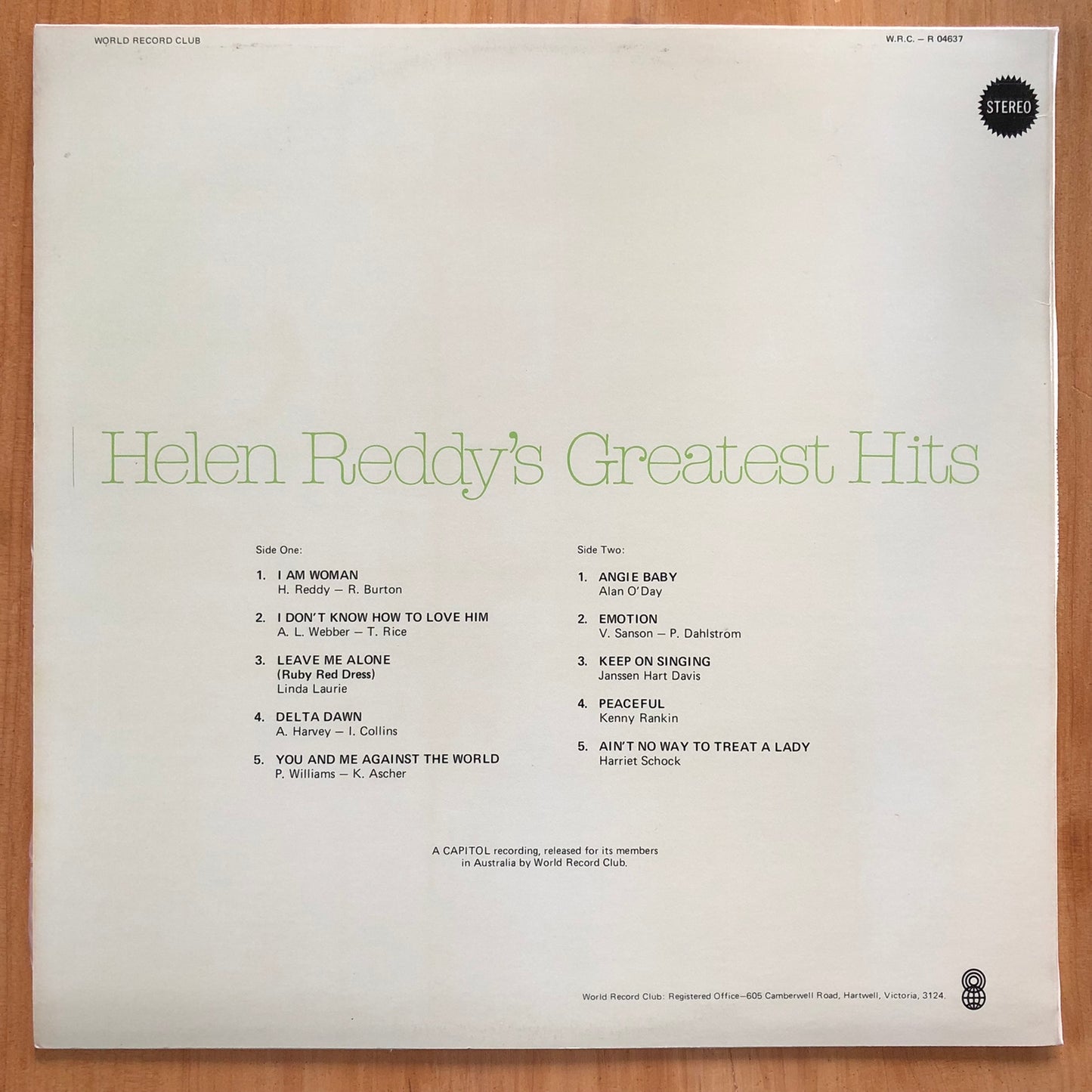 Helen Reddy - Greatest Hits
