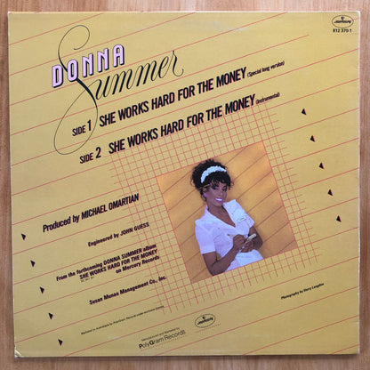 Donna Summer - She Works Hard For The Money (12" single)