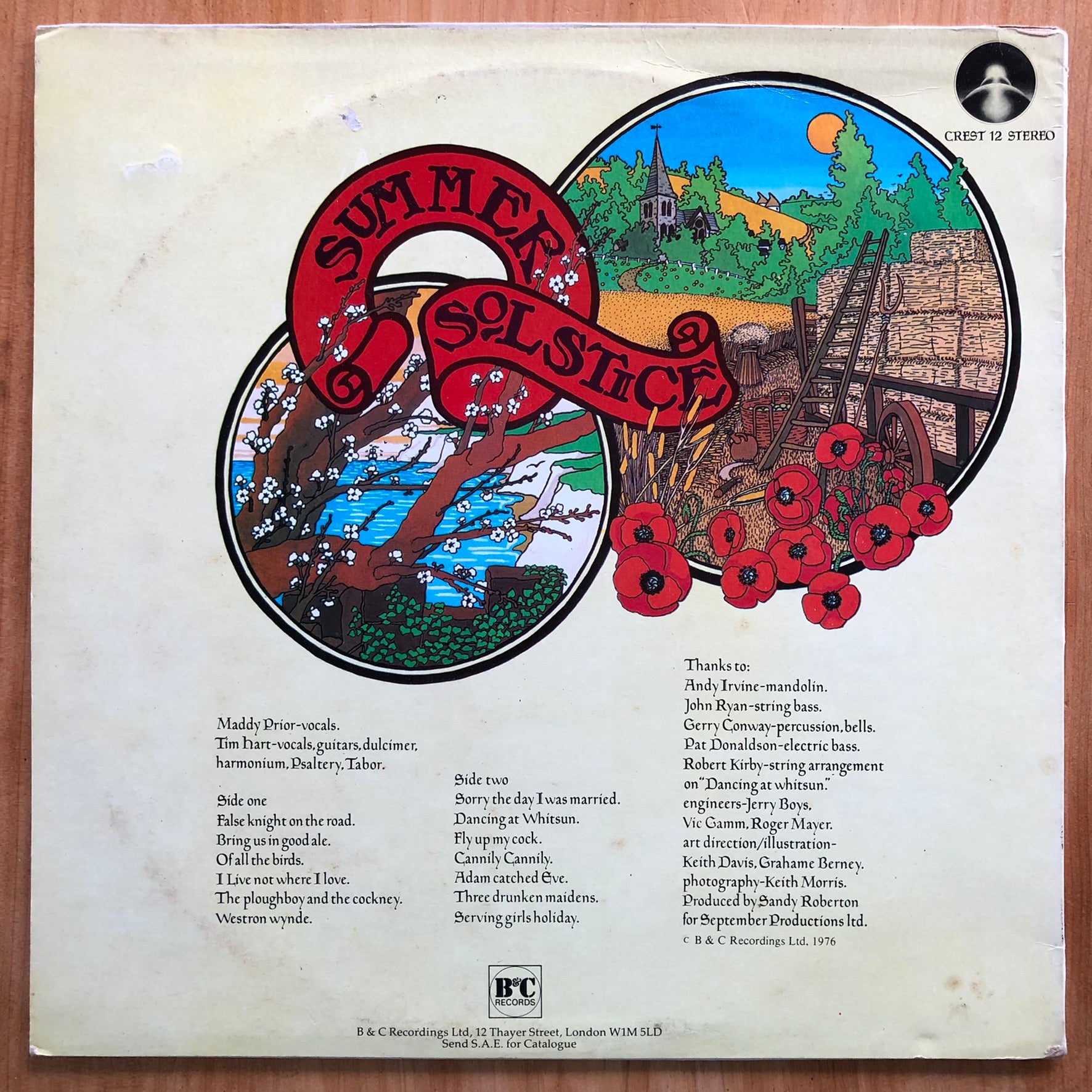 Maddy Prior & Tim Hart - Summer Solstice – Suffragette Records
