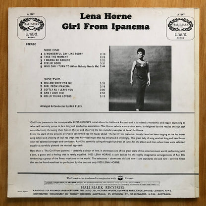 Lena Horne - Girl from Ipanema