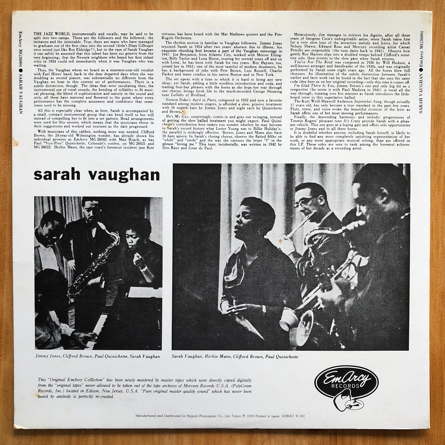 Sarah Vaughan - Sarah Vaughan