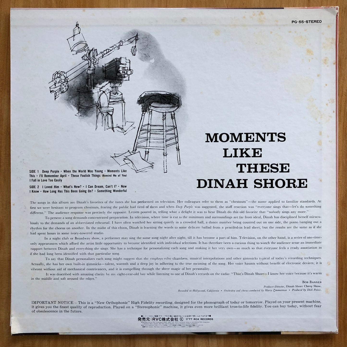 Dinah Shore - Moments Like These